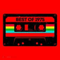 Best Of 1975 Retro 50th Birthday Mixtape Santa Hat thumb 1