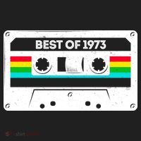 Best Of 1973 Retro 50th Birthday Mixtape Beanie thumb 2