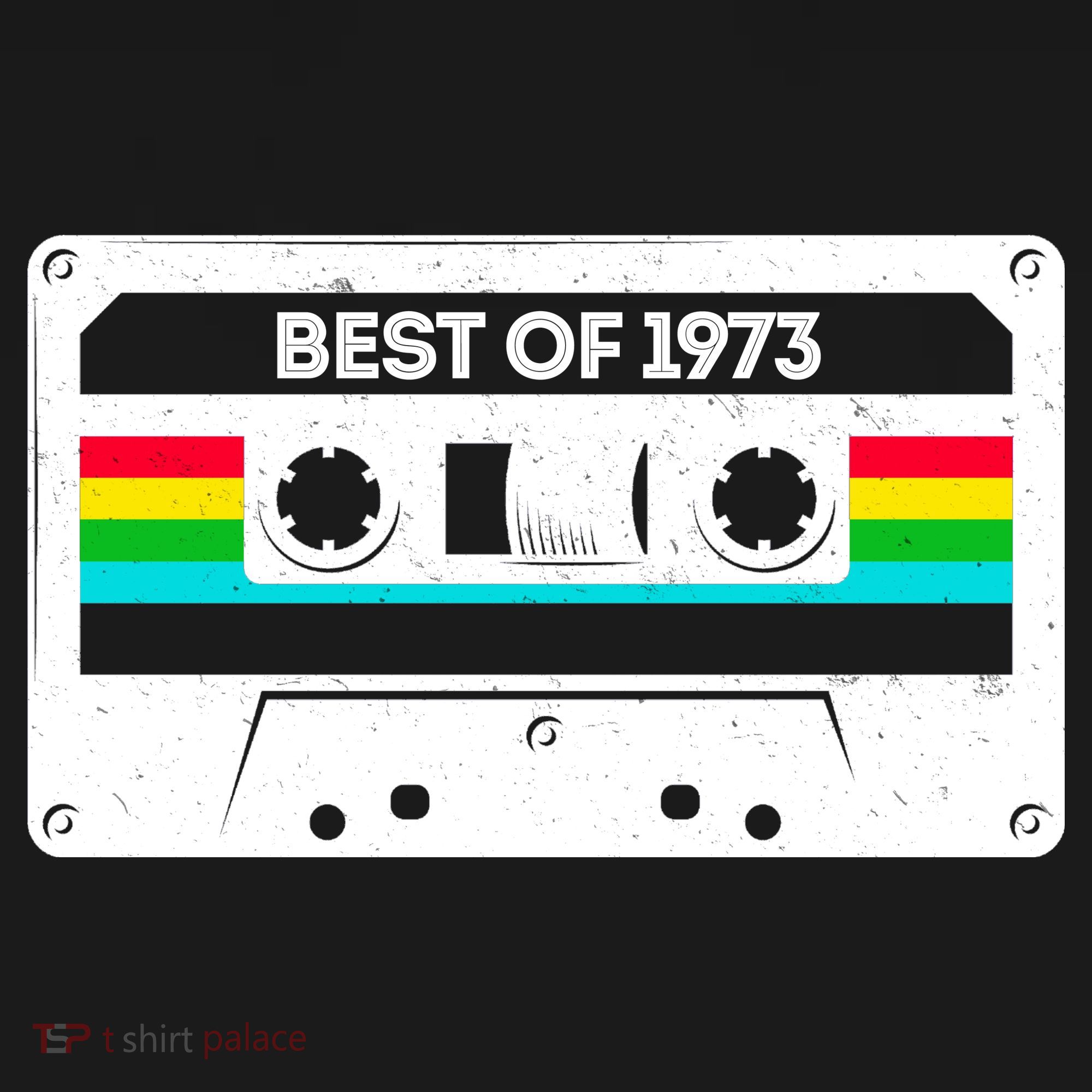 Best Of 1973 Retro 50th Birthday Mixtape Mousepad