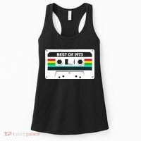 Best Of 1973 Retro 50th Birthday Mixtape Women's Tank Top thumb 0