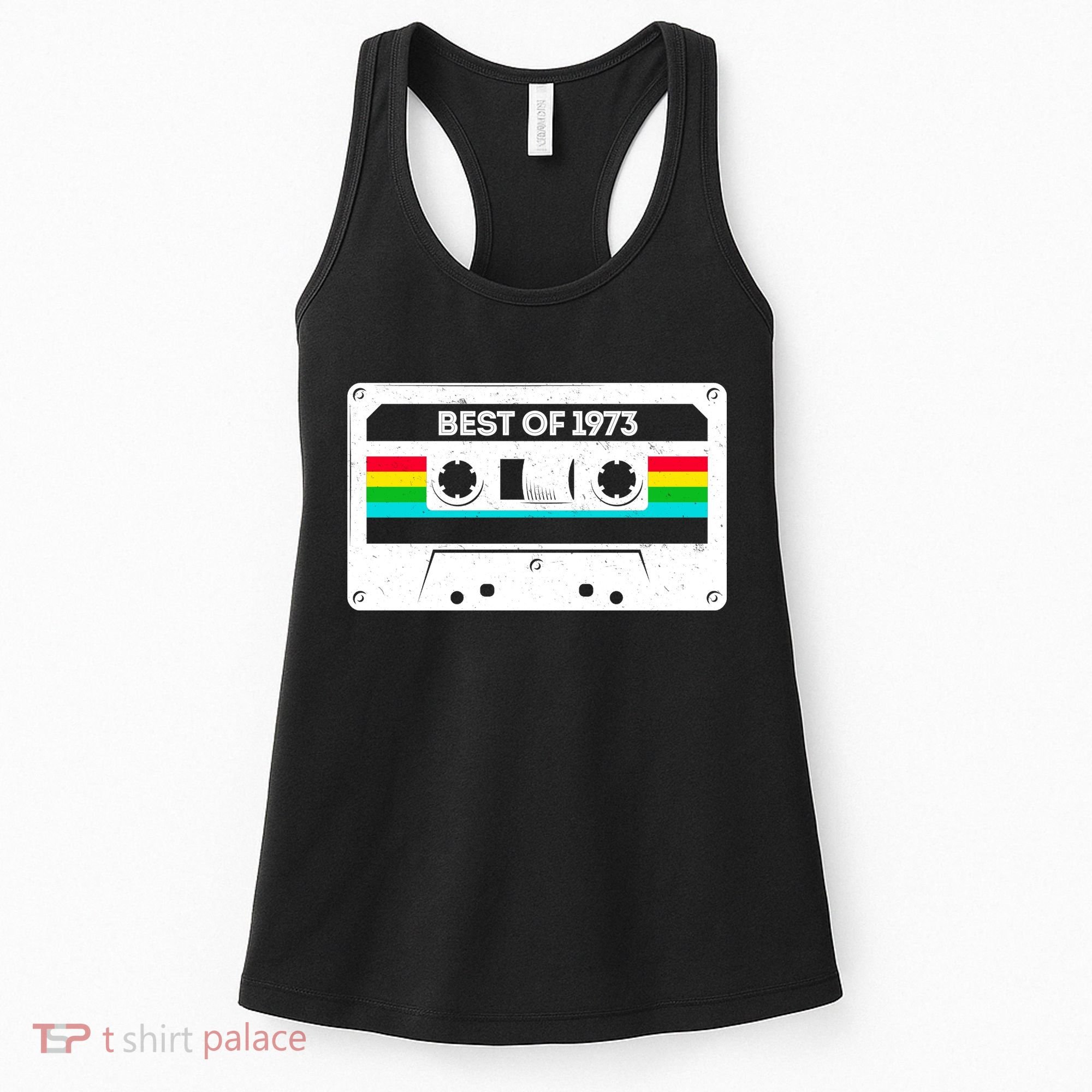 Best Of 1973 Retro 50th Birthday Mixtape Women's Tank Top
