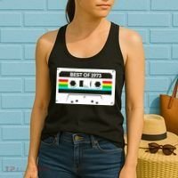 Best Of 1973 Retro 50th Birthday Mixtape Women's Tank Top thumb 2
