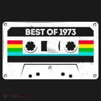 Best Of 1973 Retro 50th Birthday Mixtape Women's Tank Top thumb 5