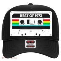 Best Of 1973 Retro 50th Birthday Mixtape Hat thumb 0