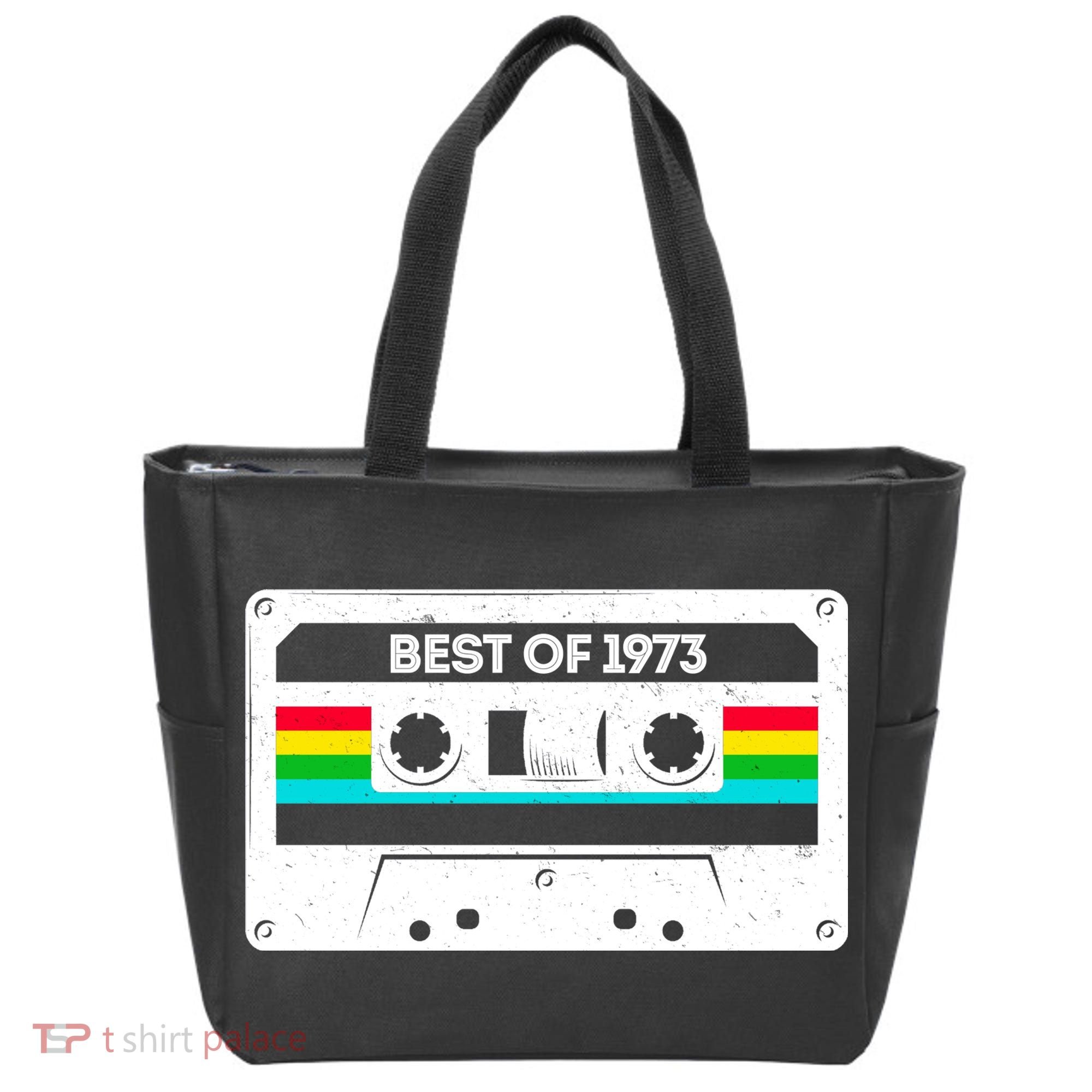 Best Of 1973 Retro 50th Birthday Mixtape Tote Bag