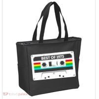 Best Of 1973 Retro 50th Birthday Mixtape Tote Bag thumb 2