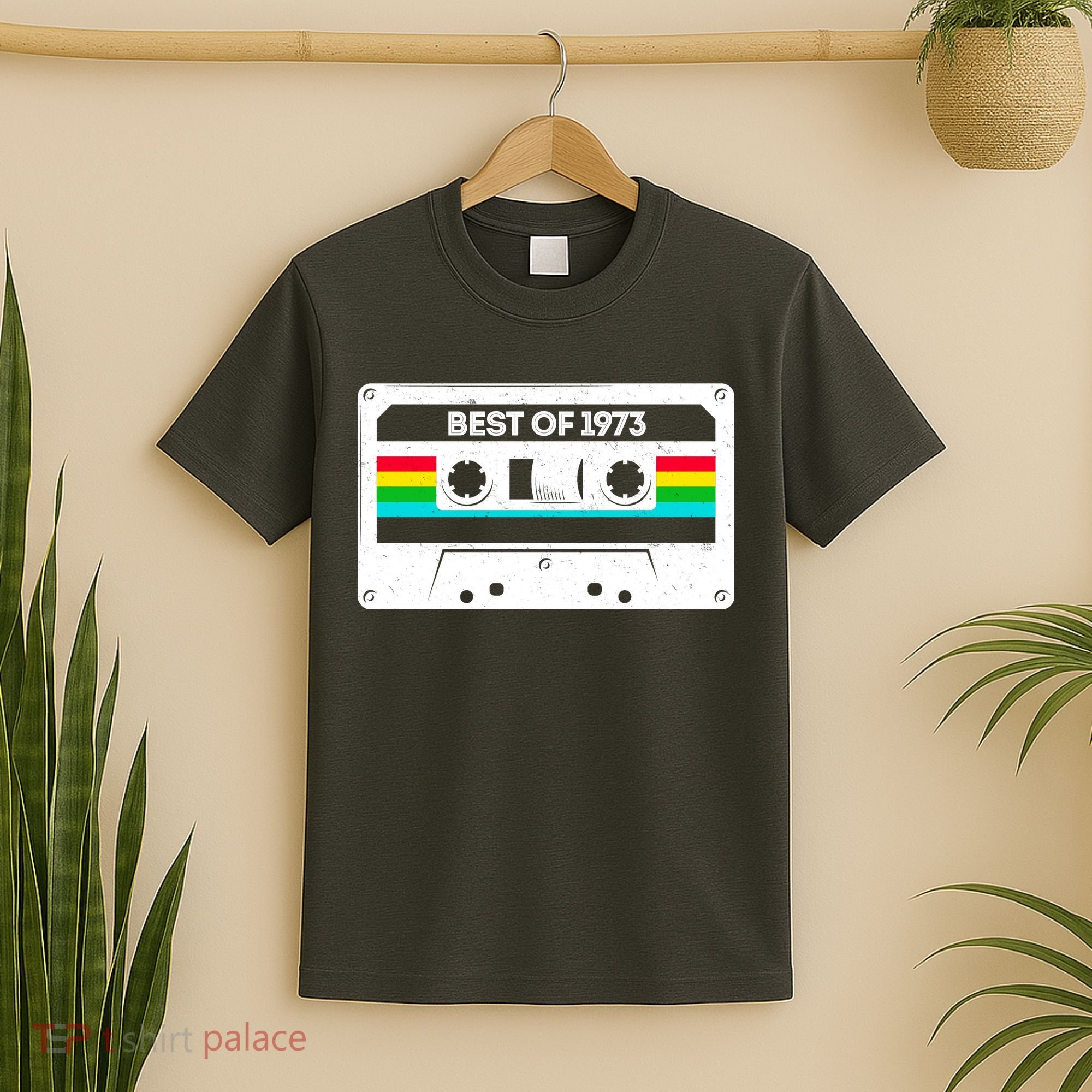 Best Of 1973 Retro 50th Birthday Mixtape T-Shirt