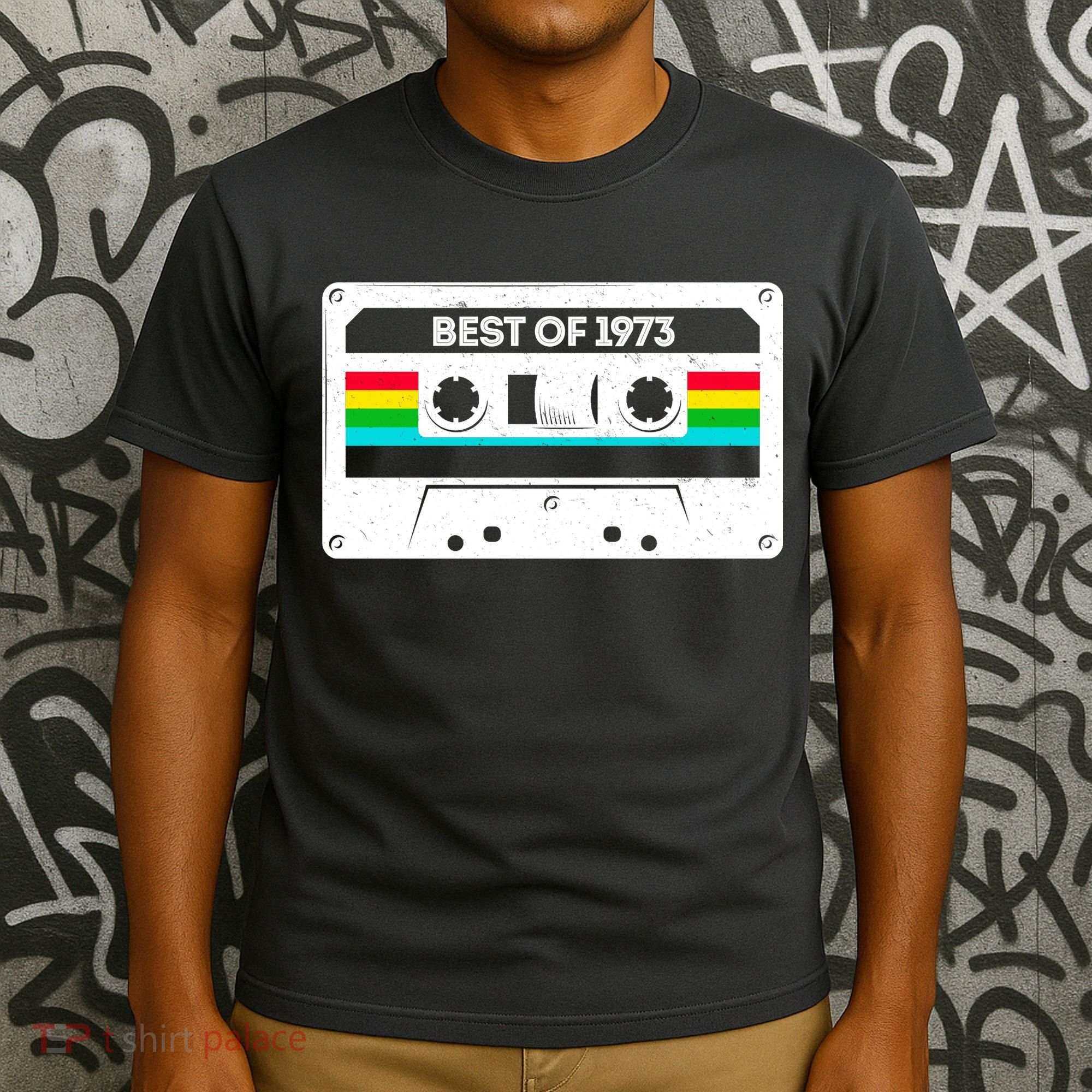 Best Of 1973 Retro 50th Birthday Mixtape T-Shirt