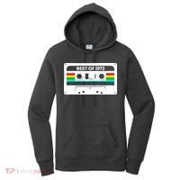 Best Of 1973 Retro 50th Birthday Mixtape Women's Hoodie thumb 0