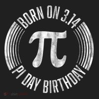 Born On 3 14 Pi Day Birthday March 14th Birthday Great Gift Golf Towel thumb 3