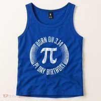 Born On 3 14 Pi Day Birthday March 14th Birthday Great Gift Tank Top thumb 2