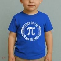 Born On 3 14 Pi Day Birthday March 14th Birthday Great Gift Toddler T-Shirt thumb 2