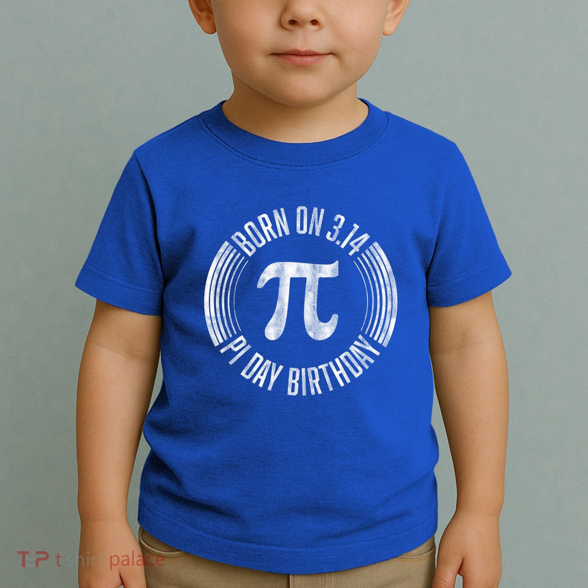 Born On 3 14 Pi Day Birthday March 14th Birthday Great Gift Toddler T-Shirt