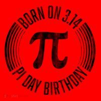 Born On 3 14 Pi Day Birthday March 14th Birthday Great Gift Santa Hat thumb 1
