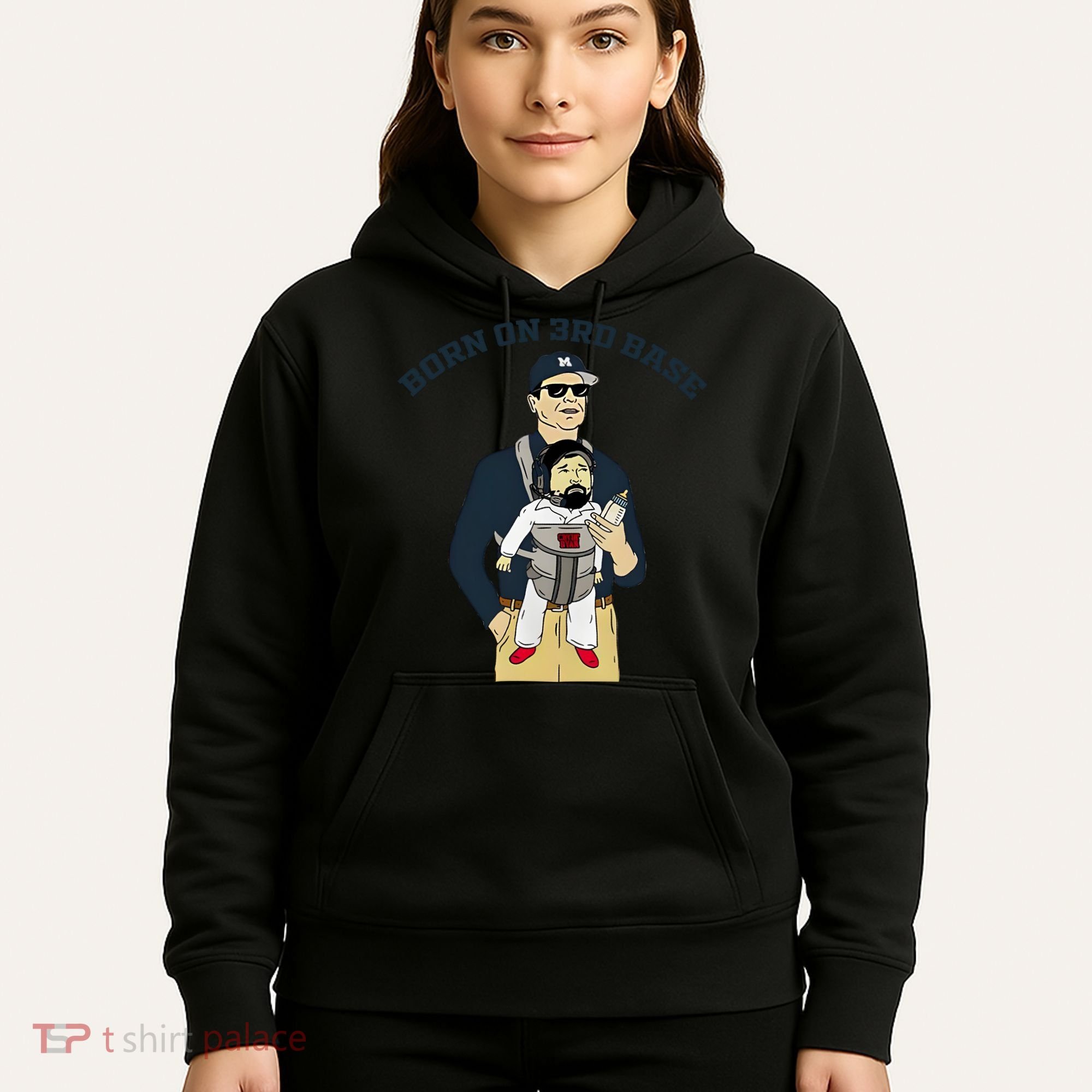 Born On 3rd Base Hoodie