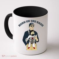 Born On 3rd Base Coffee Mug thumb 0