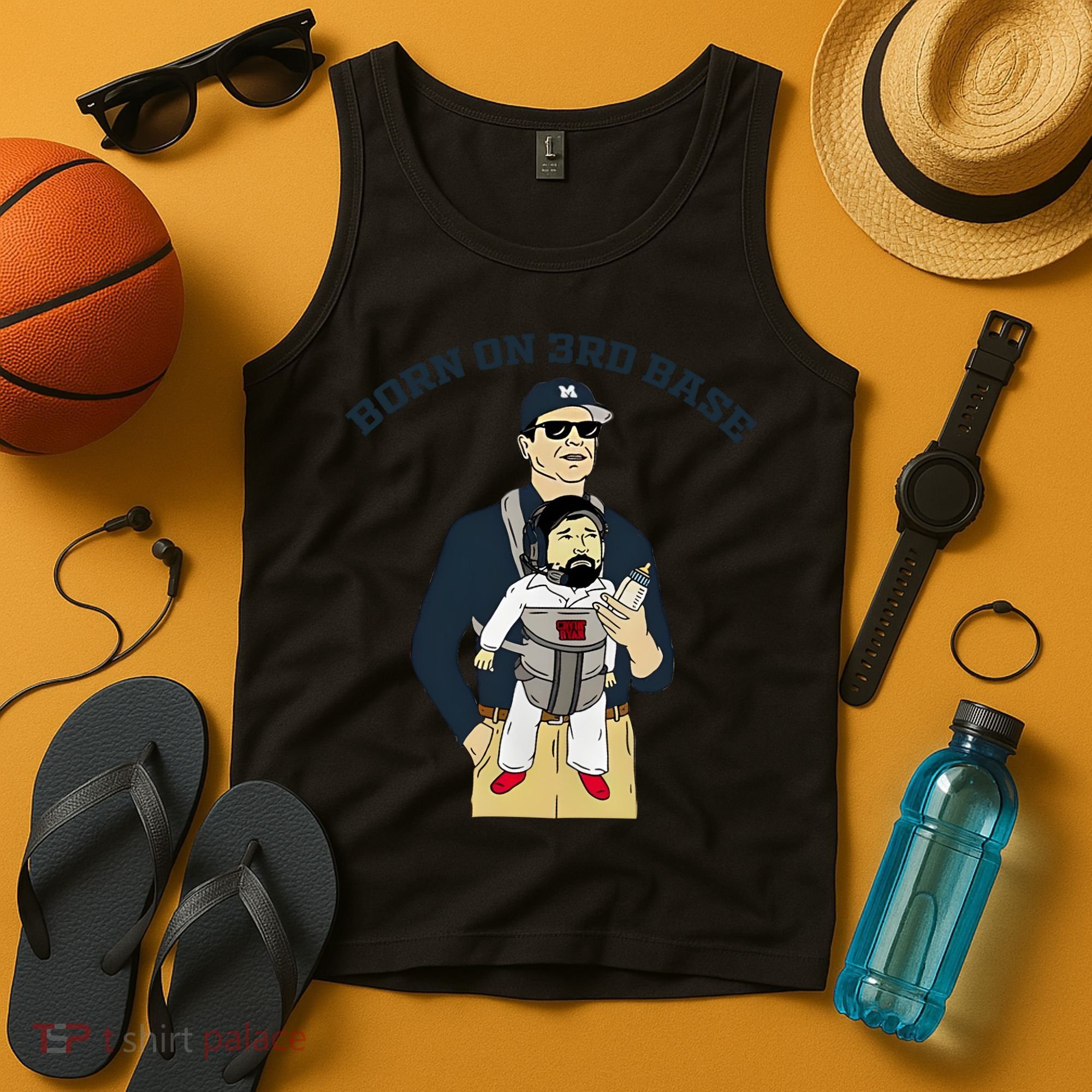 Born On 3rd Base Tank Top