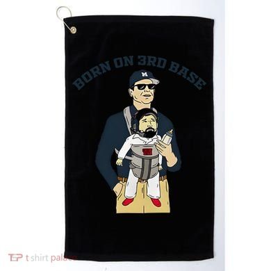 Born On 3rd Base Golf Towel
