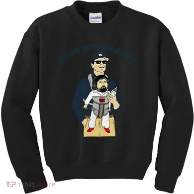 Born On 3rd Base Kids Sweatshirt