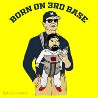Born On 3rd Base Long Sleeve Shirt thumb 2