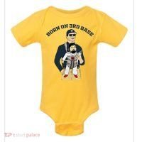 Born On 3rd Base Baby Bodysuit thumb 0