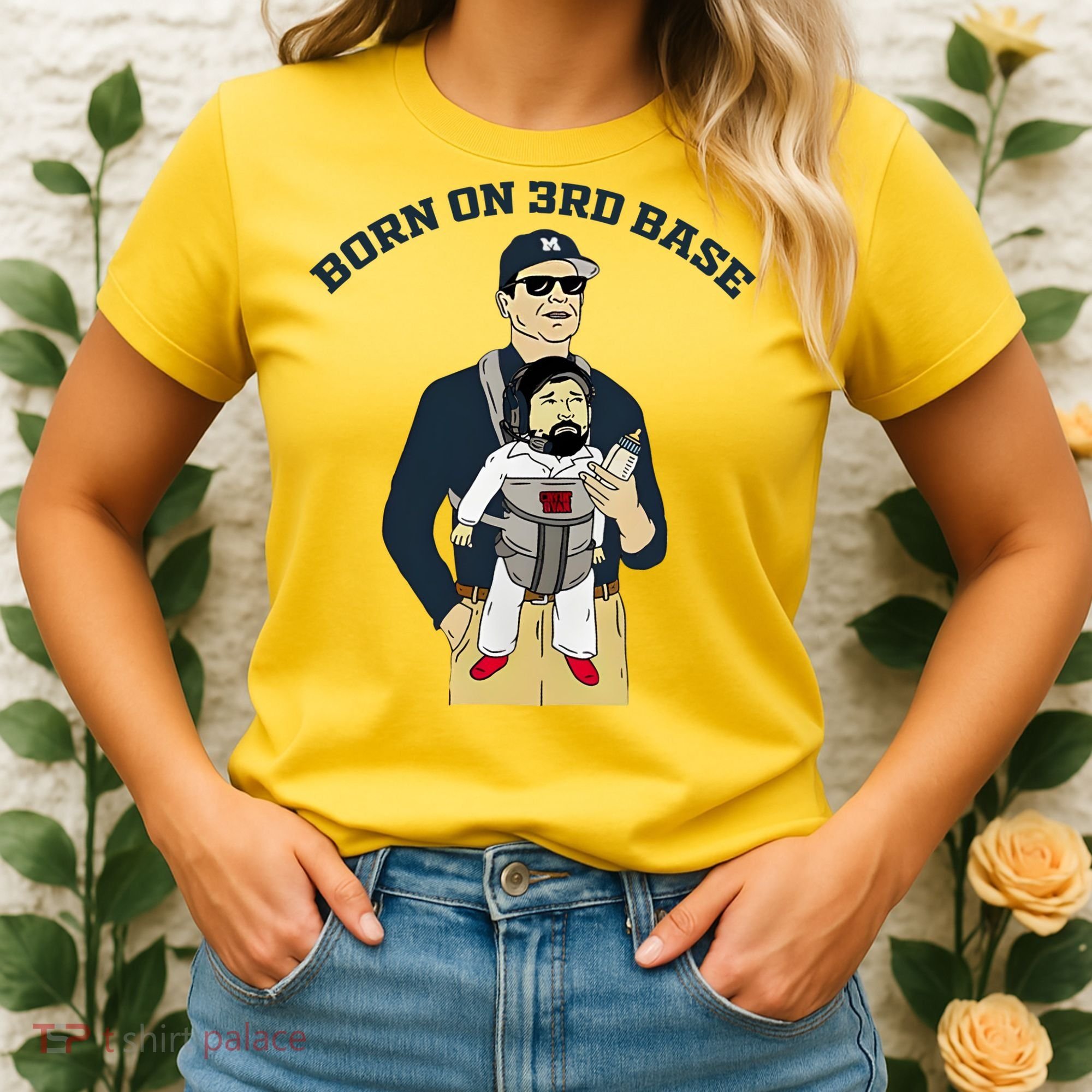 Born On 3rd Base Women's T-Shirt
