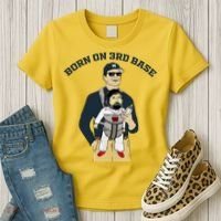Born On 3rd Base Women's T-Shirt thumb 3