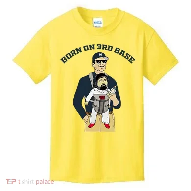 Born On 3rd Base Kids T-Shirt