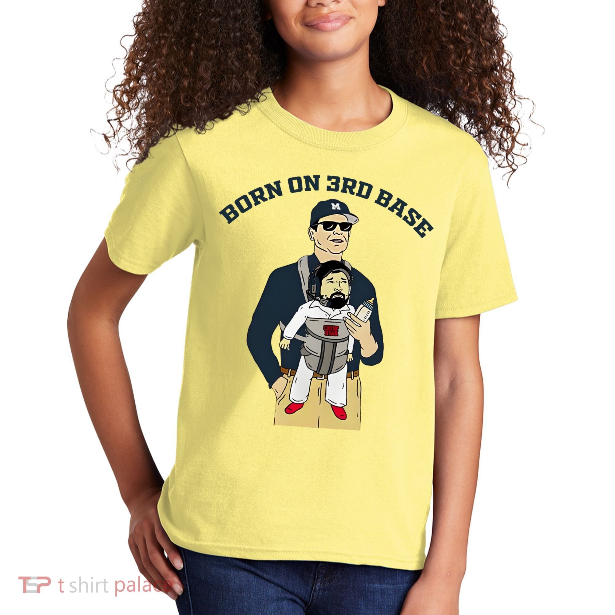 Born On 3rd Base Kids T-Shirt