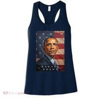 Barack Obama 44th President Of The United States Portrait Women's Tank Top thumb 0