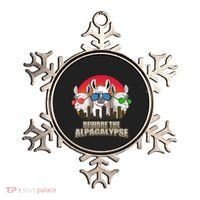 Beware Of Alpacalypse Ornament thumb 0