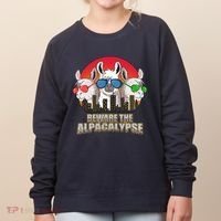 Beware Of Alpacalypse Women's Sweatshirt thumb 0