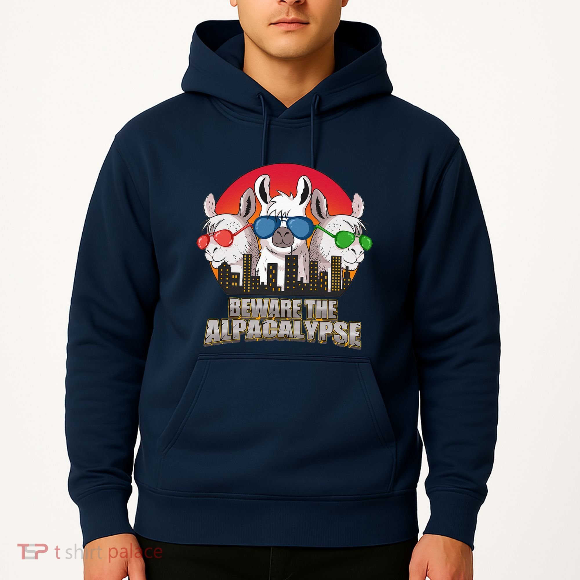 Beware Of Alpacalypse Hoodie