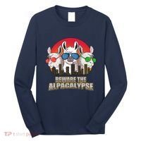 Beware Of Alpacalypse Long Sleeve Shirt thumb 0