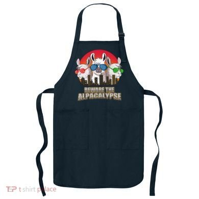 Beware Of Alpacalypse Apron
