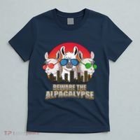 Beware Of Alpacalypse T-Shirt thumb 5