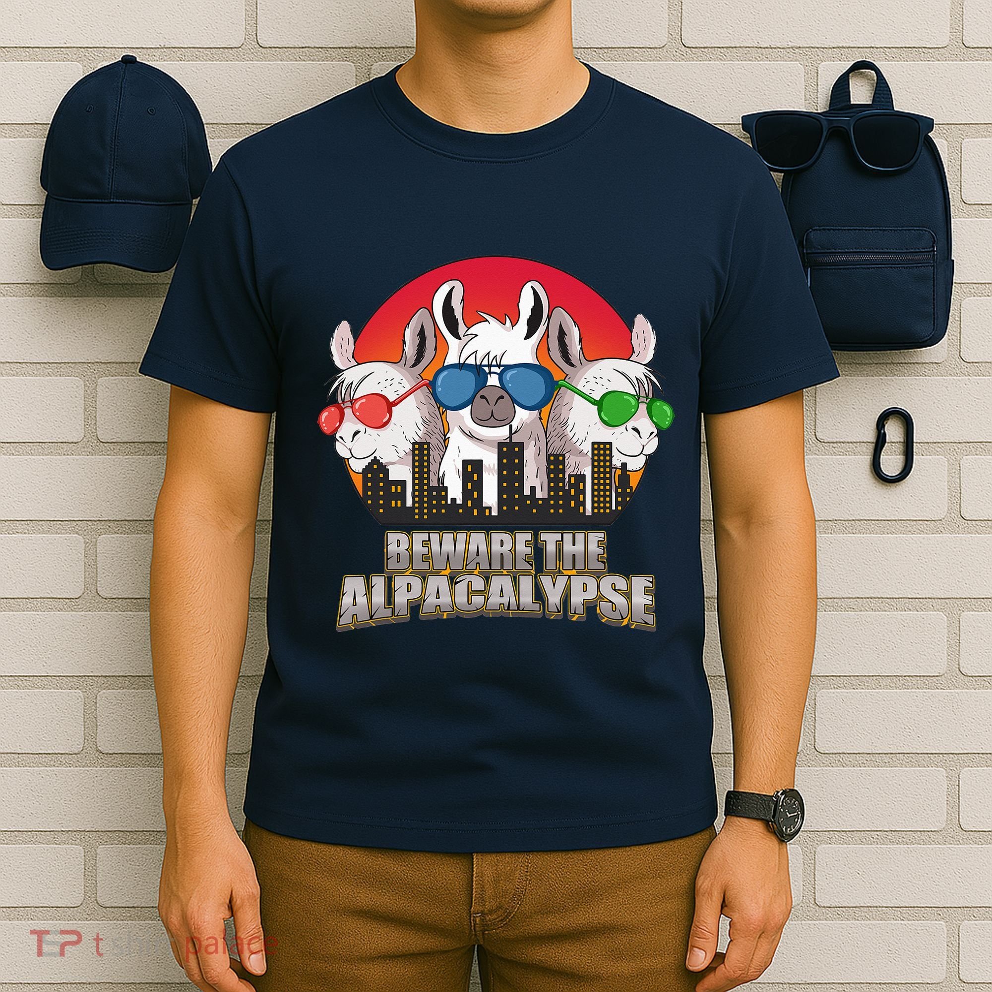 Beware Of Alpacalypse T-Shirt