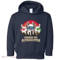 Beware Of Alpacalypse Toddler Hoodie thumb 0