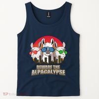 Beware Of Alpacalypse Tank Top thumb 2
