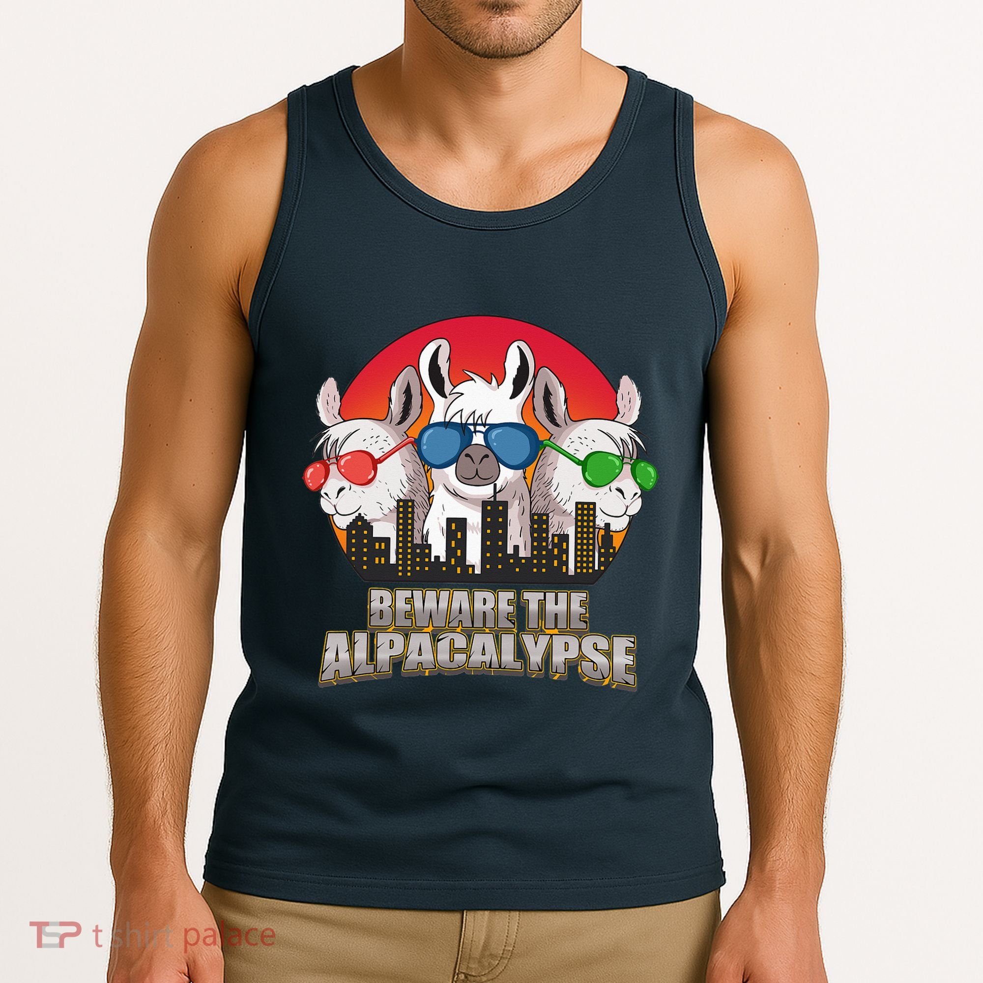 Beware Of Alpacalypse Tank Top