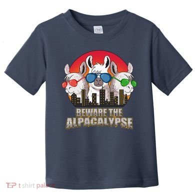 Beware Of Alpacalypse Toddler T-Shirt