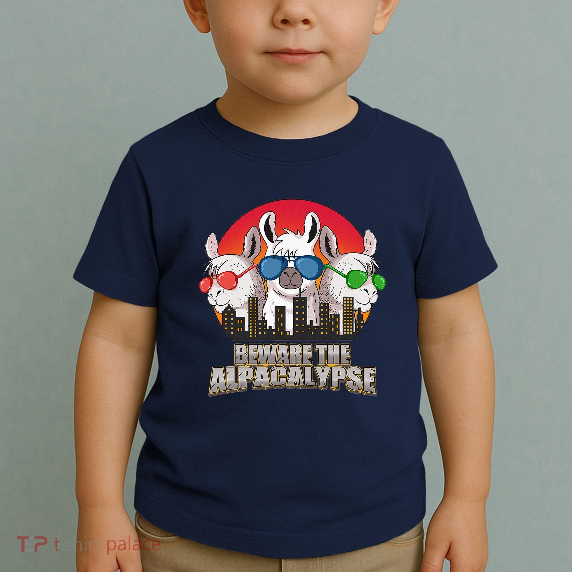 Beware Of Alpacalypse Toddler T-Shirt