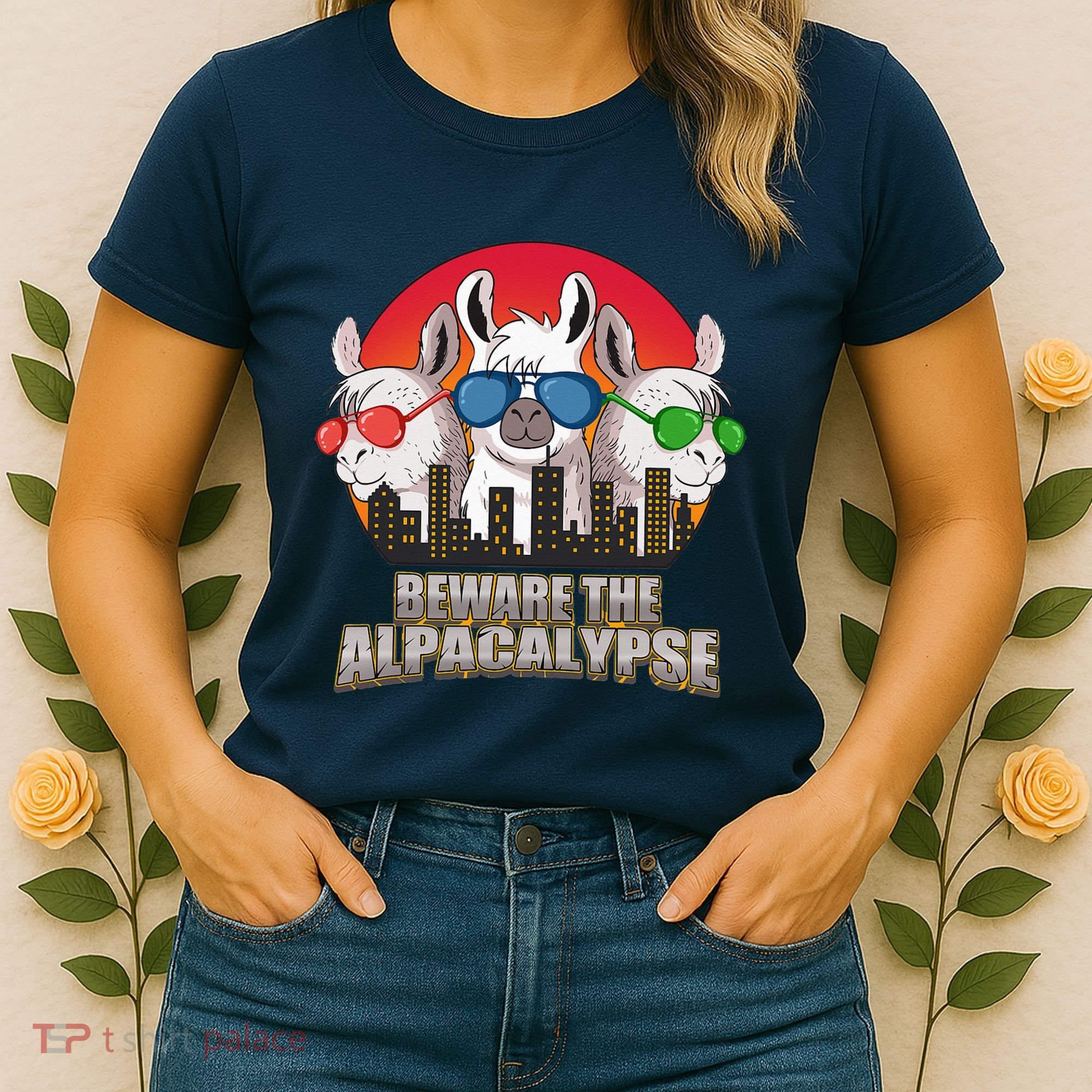Beware Of Alpacalypse Women's T-Shirt