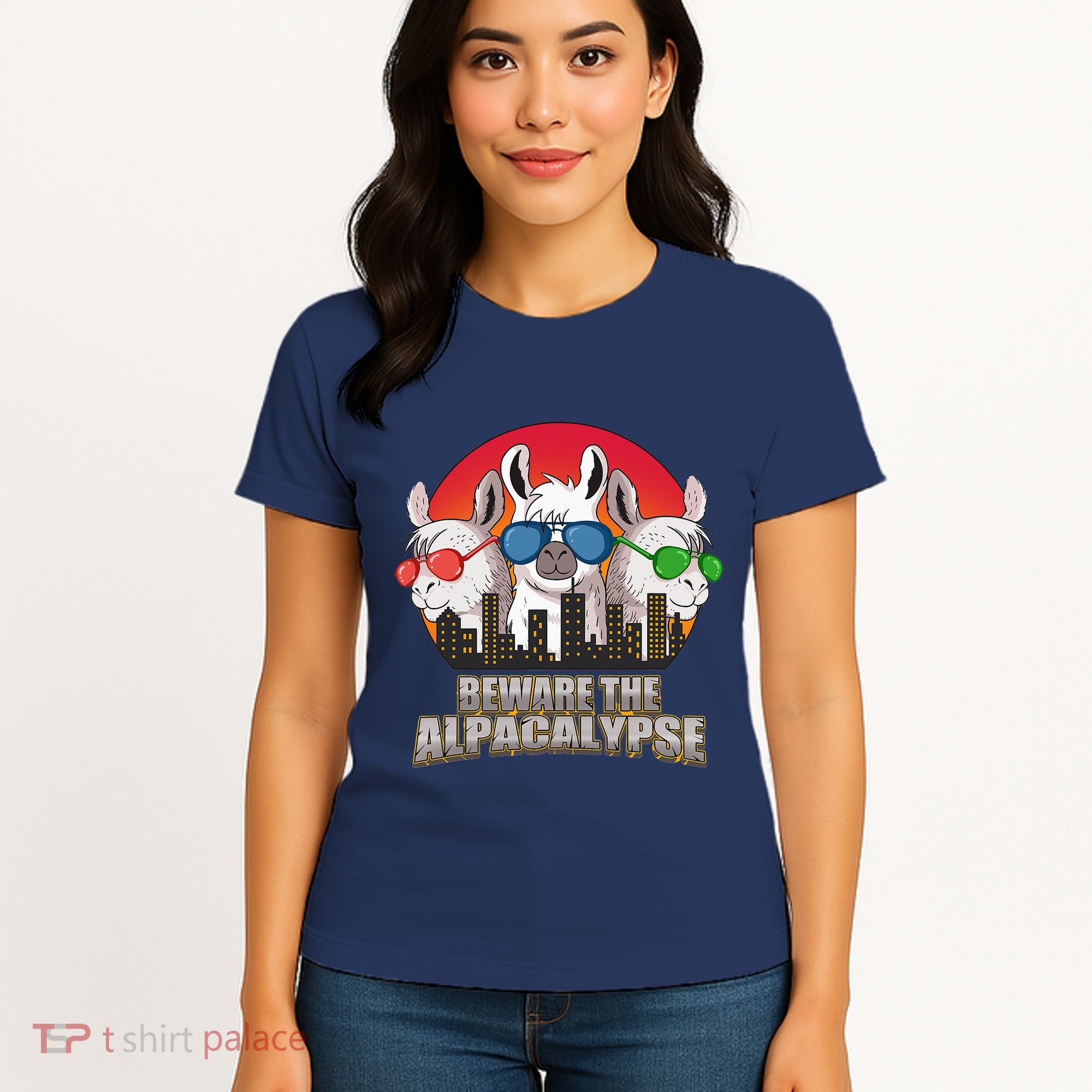 Beware Of Alpacalypse Women's T-Shirt