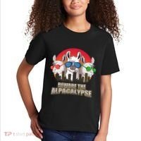 Beware Of Alpacalypse Kids T-Shirt thumb 2