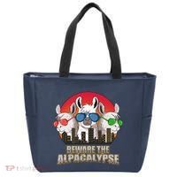 Beware Of Alpacalypse Tote Bag thumb 0