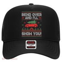 Bend Over And ILl Show You Ugly Christmas Couple Matching Hat thumb 0