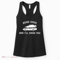 Bend Over And ILl Show You Christmas Couple Matching Family Women's Tank Top thumb 0