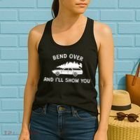Bend Over And ILl Show You Christmas Couple Matching Family Women's Tank Top thumb 2