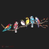 Birds On A Branch Birding Bird Watching Bird Watcher Women's Sweatshirt thumb 2